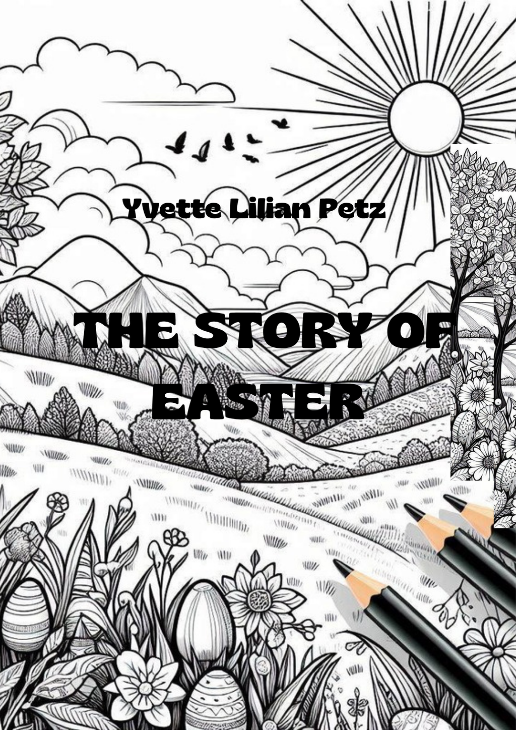 The Story of Easter – rhyming coloring pages, cover