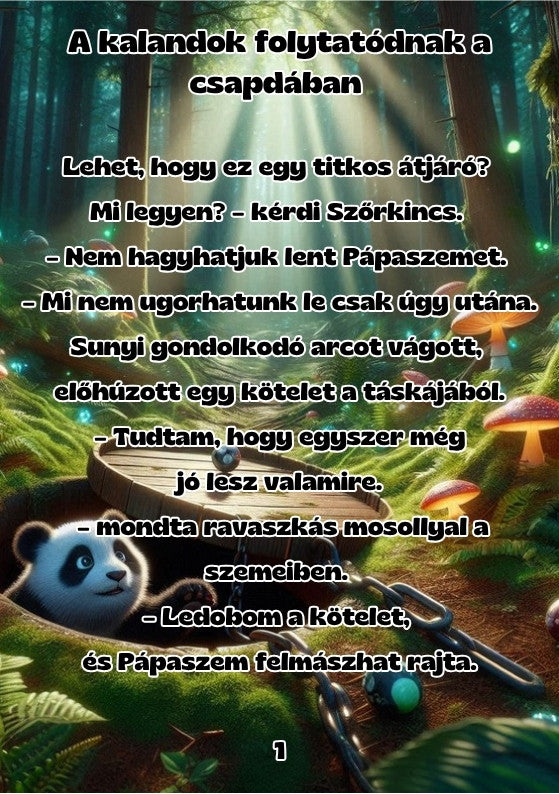 Belső oldal – A kalandok folytatódnak a csapdában