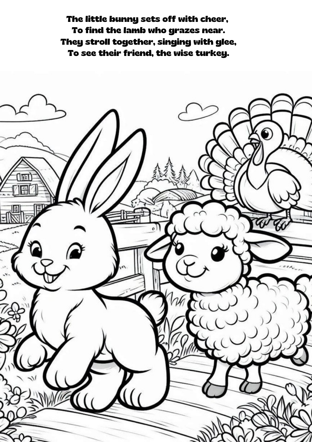 The Story of Easter – inner page