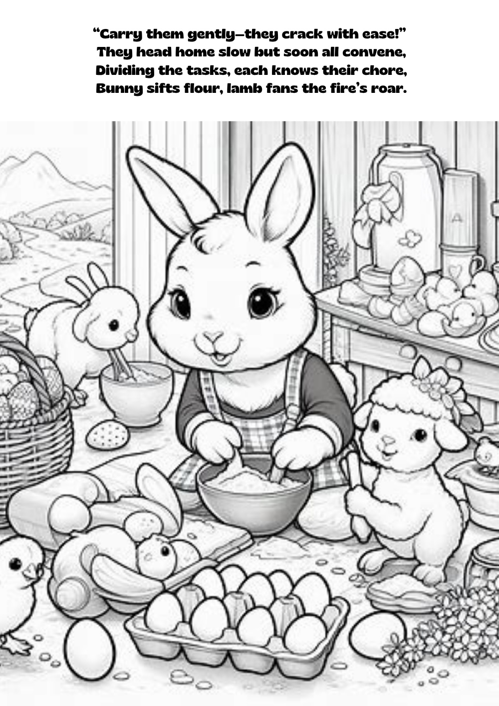The Story of Easter – inner page