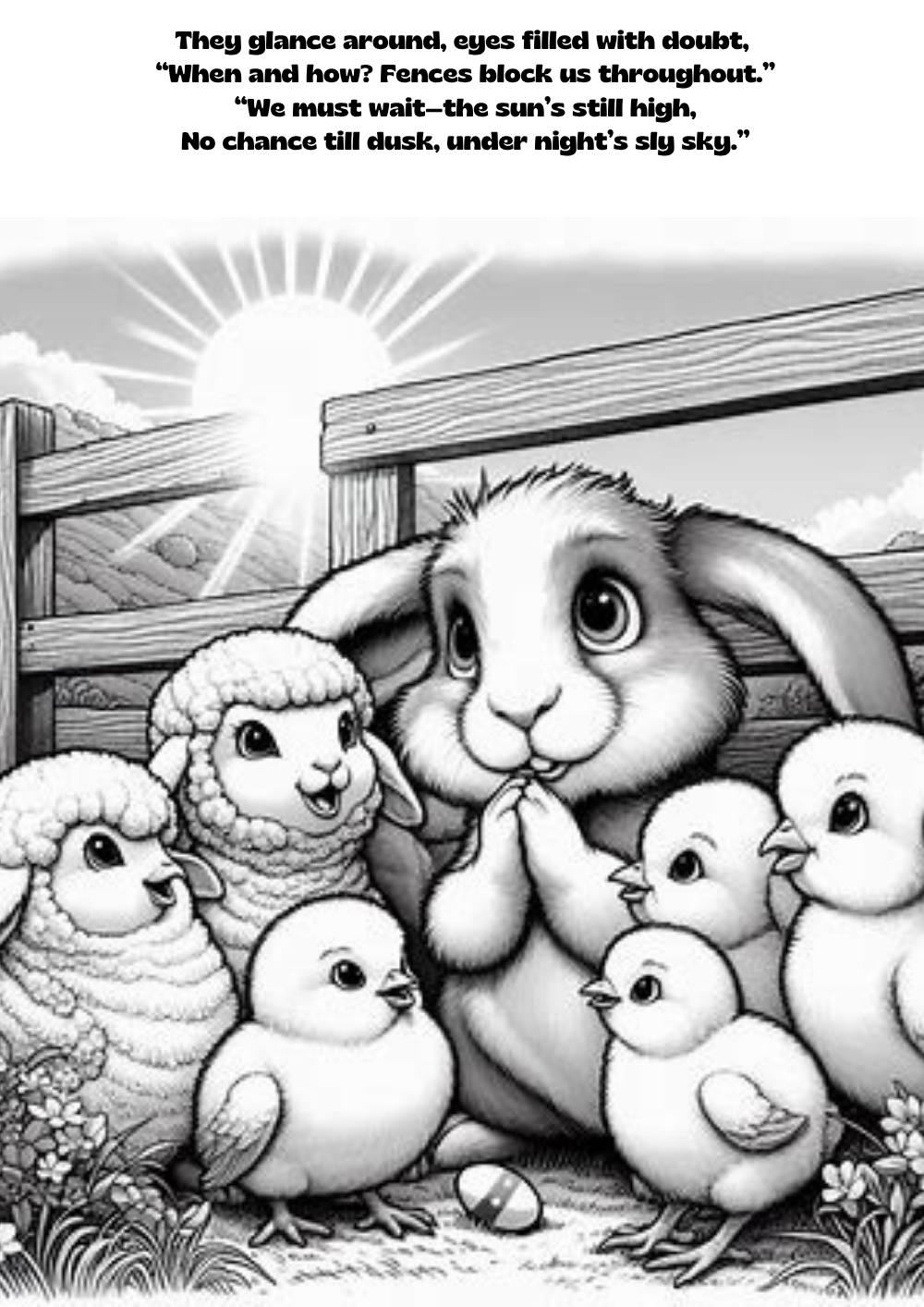 The Story of Easter – inner page