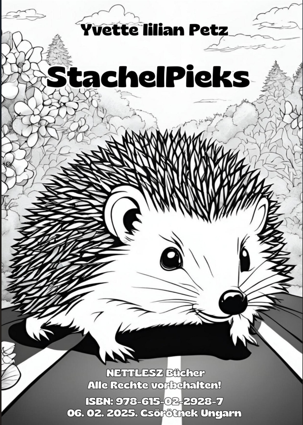 StachelPieks – gereimte Malseiten über Igel, PDF