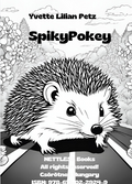 SpikyPokey – rhyming, educational coloring pages about hedgehogs, PDF