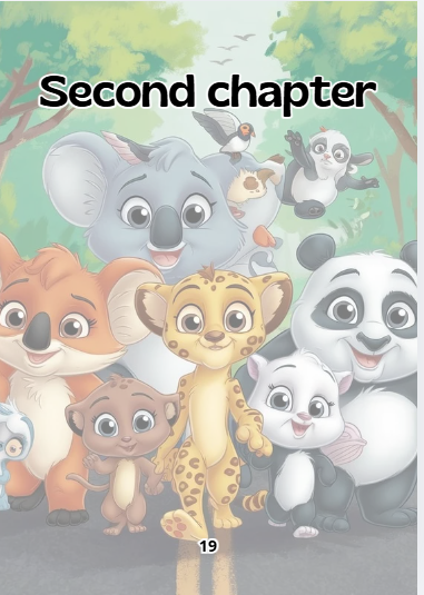 Volume One, illustrated inside page