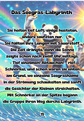 Abenteuer im Smaragdwald – Band 3, Innenseite